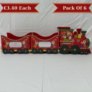 Small Christmas Elves Express Gift Train (6pk)
