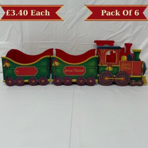Small Santa Express Gift Train (6pk)