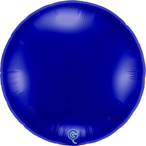 Grabo 36 inch Blue Capri Round Foil Balloon
