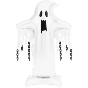Party Deco 65 inch XXL Ghost Foil Balloon