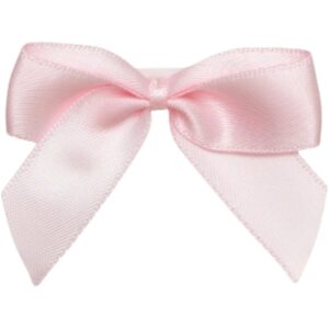 5cm Pale Pink Self Adhesive Ribbon Bows (12pk)