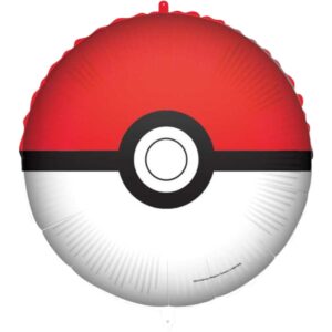 Official 18 inch Pokemon Poke Ball Foil Balloon