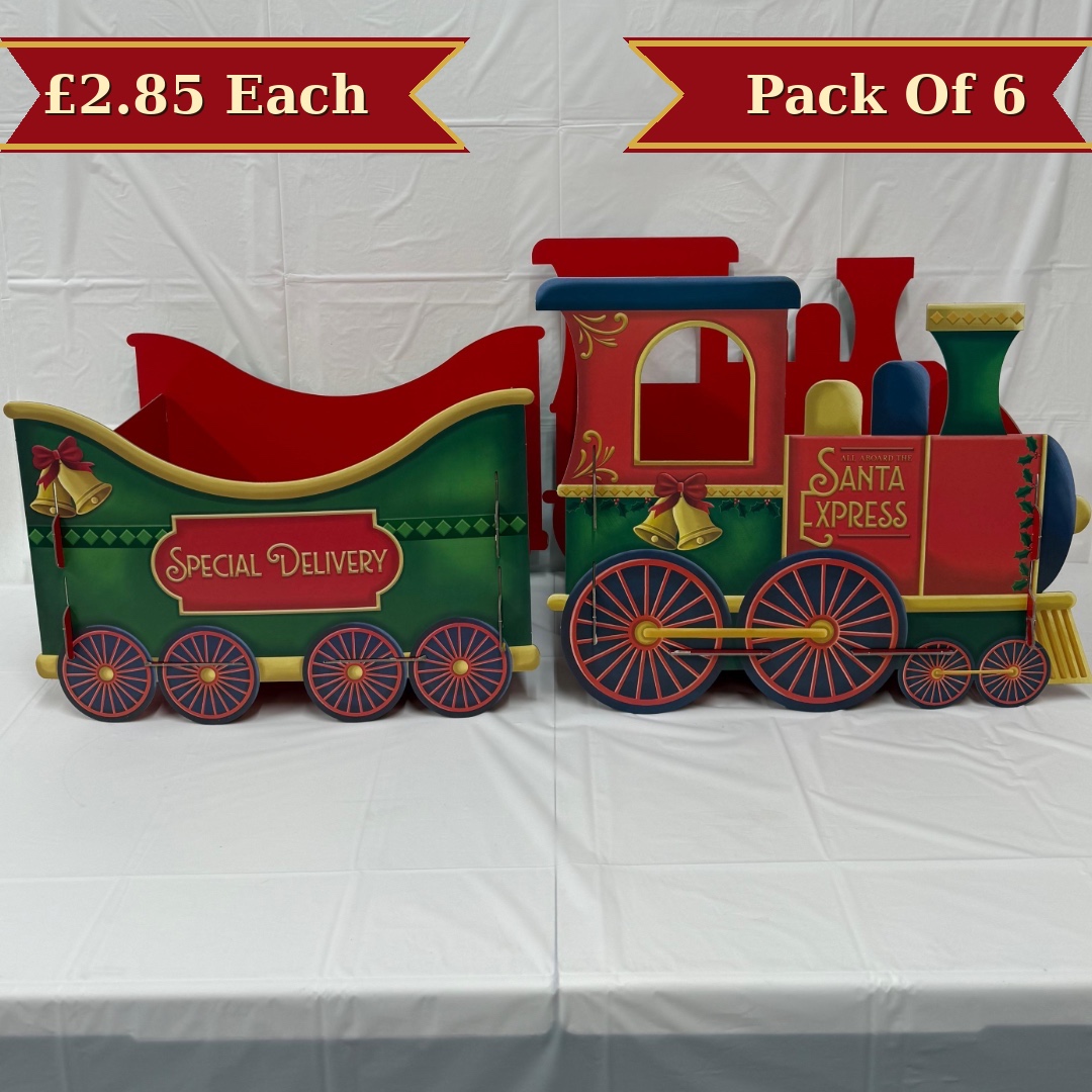 B4U Exclusive Santa Express Christmas Train (6pk)