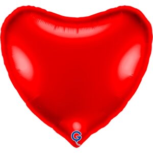 Grabo 36 inch Red Heart Foil Balloon