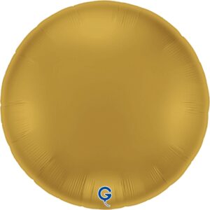 Grabo 36 inch Satin Gold Round Foil Balloon