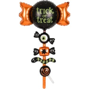 Party Deco 50 inch Trick or Treat Candy Foil Balloon