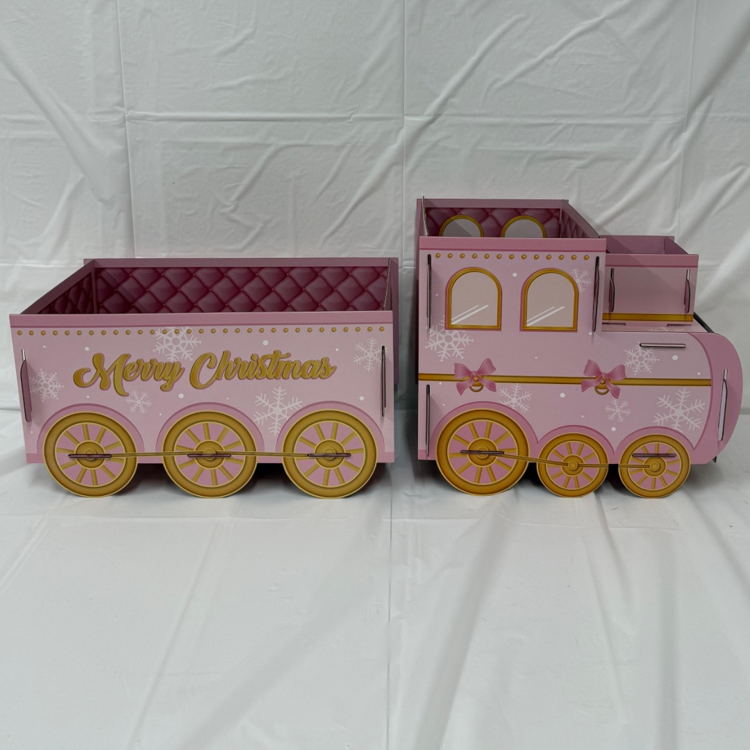 B4U Exclusive Pink Merry Christmas Train