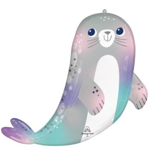 Anagram 30 inch Sea Seal Supershape Foil Balloon