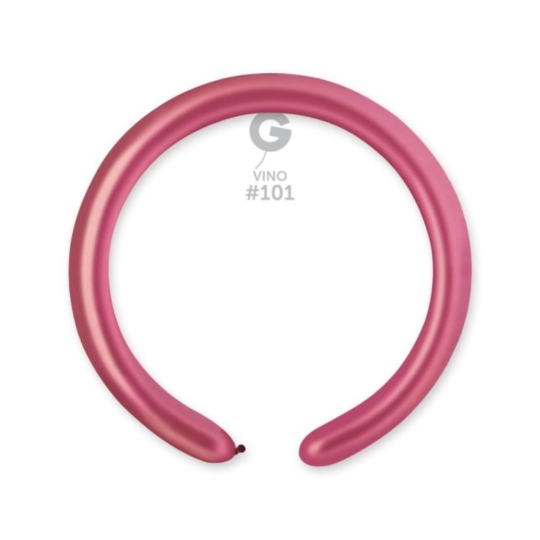Gemar Vino #101 2" Modelling Latex Balloons (100)