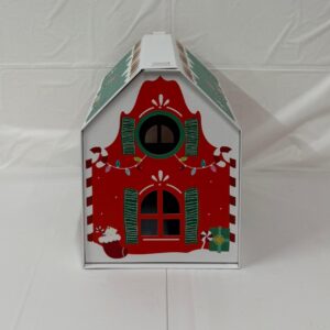 B4U Exclusive Large Elf Arrival Christmas House