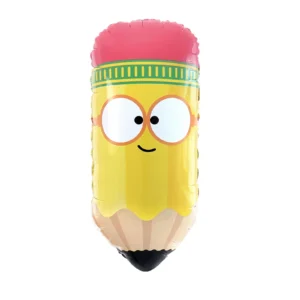B4U 29 inch Back To School Pencil Foil Balloon