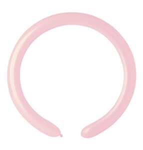 Gemar Powder Pink #107 2" Modelling Latex Balloons (100)