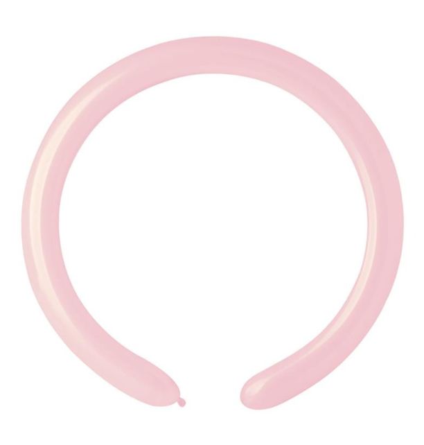 Gemar Powder Pink #107 2" Modelling Latex Balloons (100)