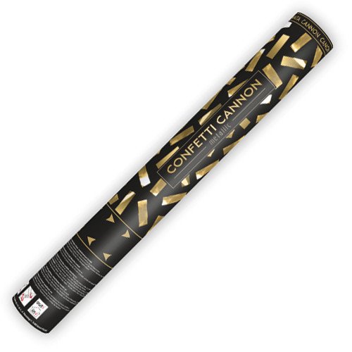 40cm Metallic Gold Confetti Cannon