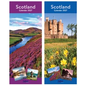 Calendar Super Slim Scotland (24PK)