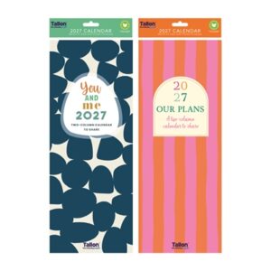 Calendar Super Slim Two Column (24PK)