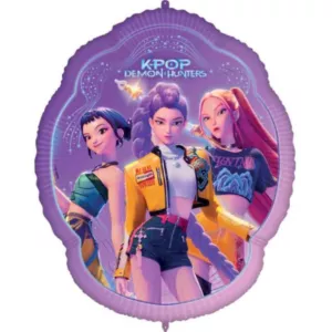Official 30 inch K-Pop Demon Hunters Supershape Foil Balloon