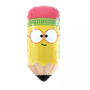 B4U 29 inch Back To School Pencil Foil Balloon
