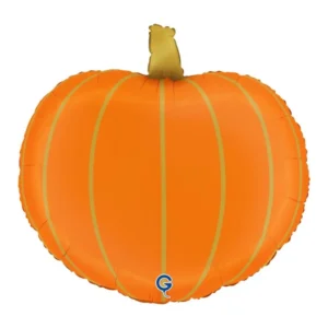 Grabo 19 inch Orange Pumpkin Foil Balloon