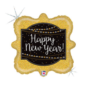 Grabo 18 inch Glittering New Year Foil Balloon