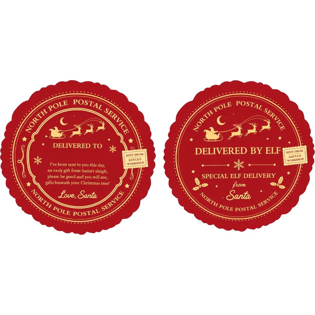 B4U 18 Inch NorthPole Postal Service Foil Balloon