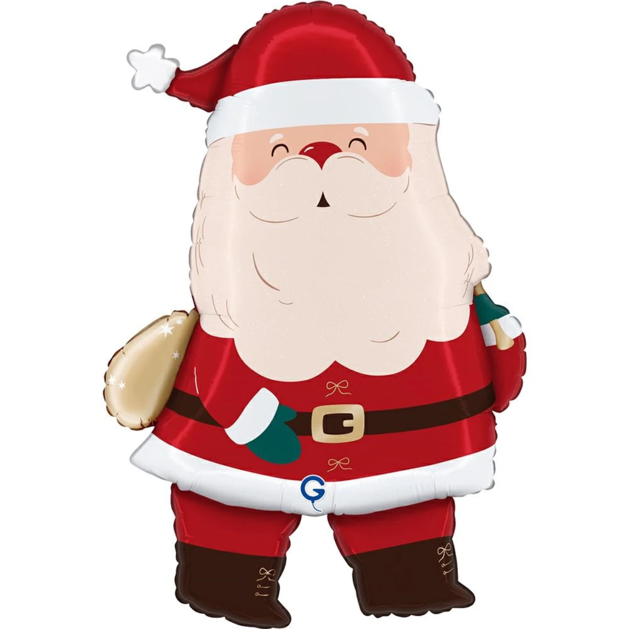 Grabo 25 inch Santa Claus Foil Balloon