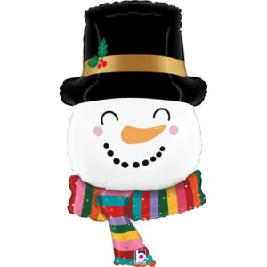 Grabo 27 inch Joyful Snowman Foil Balloon