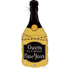 Grabo 32 inch Glittering New Year Foil Balloon