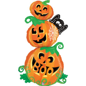 Grabo 59 inch Special Delivery Pumpkin Stacker Foil Balloon