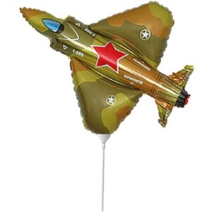 Flexmetal 13 inch Military Superfighter Foil Balloon