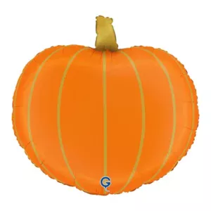 Grabo 19 inch Orange Pumpkin Foil Balloon