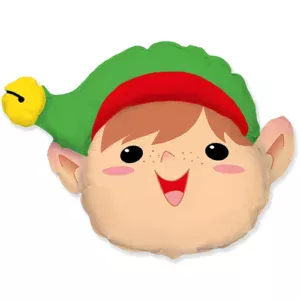 Flexmetal 24 inch Elf Head Foil Balloon
