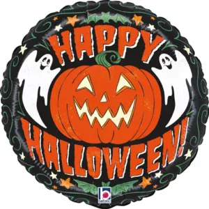 Grabo 18 inch Vintage Halloween Foil Balloon