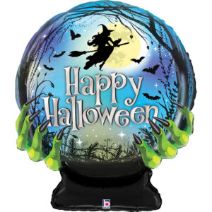 Grabo 27 inch Spooky Halloween Crystal Foil Balloon