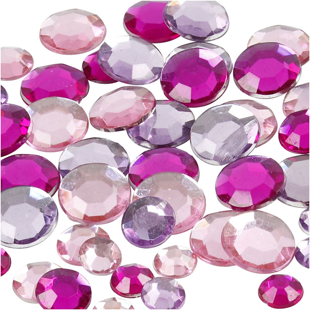 Purple Rhinestones Round (360Pcs) - Image 2