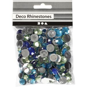 Blue Green Harmony Rhinestones Round (360Pcs)