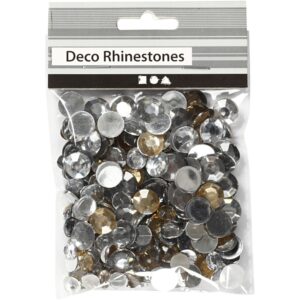 Golden Oil Rhinestones Round (360Pcs)