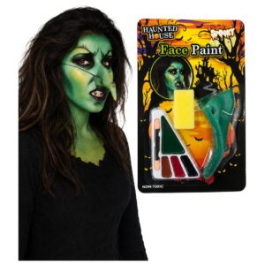 Halloween Haunted House Witch Make Up Face Paint Kit