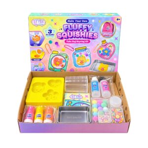 Make Your Own Fluffy Squishies Taba Bag Keyring Kit