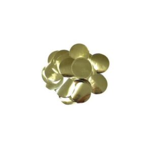 Oaktree Metallic Foil Confetti 10mm x 50g Gold