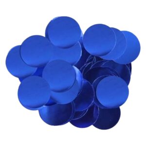 Oaktree Metallic Foil Confetti 25mm x14g Blue