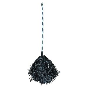 Spooky Black Halloween Witch Party Broom