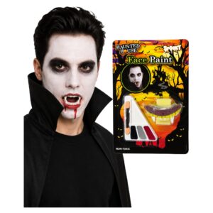 Halloween Haunted House Vampire Make Up Face Paint Kit