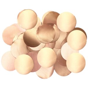 Oaktree Metallic Foil Confetti 10mm x 50g Rose Gold