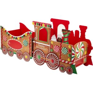 Large Gingerbread Sweet Express Gift Train