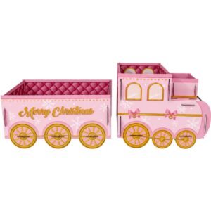 B4U Exclusive Pink Merry Christmas Train