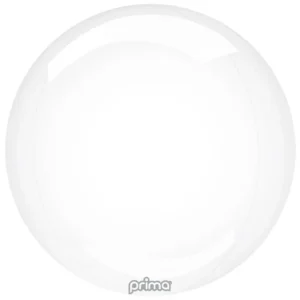Prima 24 inch Clear Glass Sphere Foil Balloon