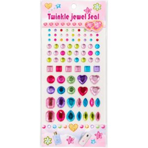 Assorted Multicolour Self Adhesive Rhinestone Jewel Gem Stickers