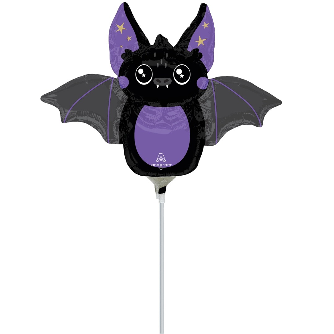 Anagram 13 inch Twilight Bat Mini Foil Balloon