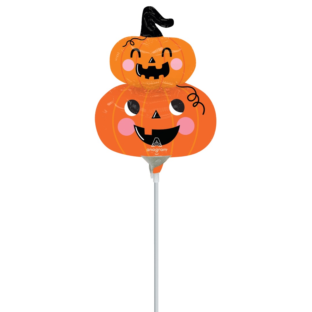 Anagram 12 inch Stack O Lanterns Mini Foil Balloon